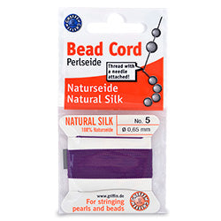 Thread Silk Purple Size #5