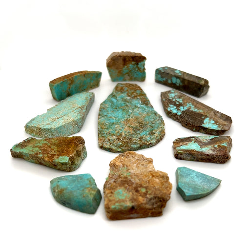 Natural Number 8 Turquoise